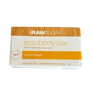 RawSugar Lemon Sugar Eco Body Bar 5 oz